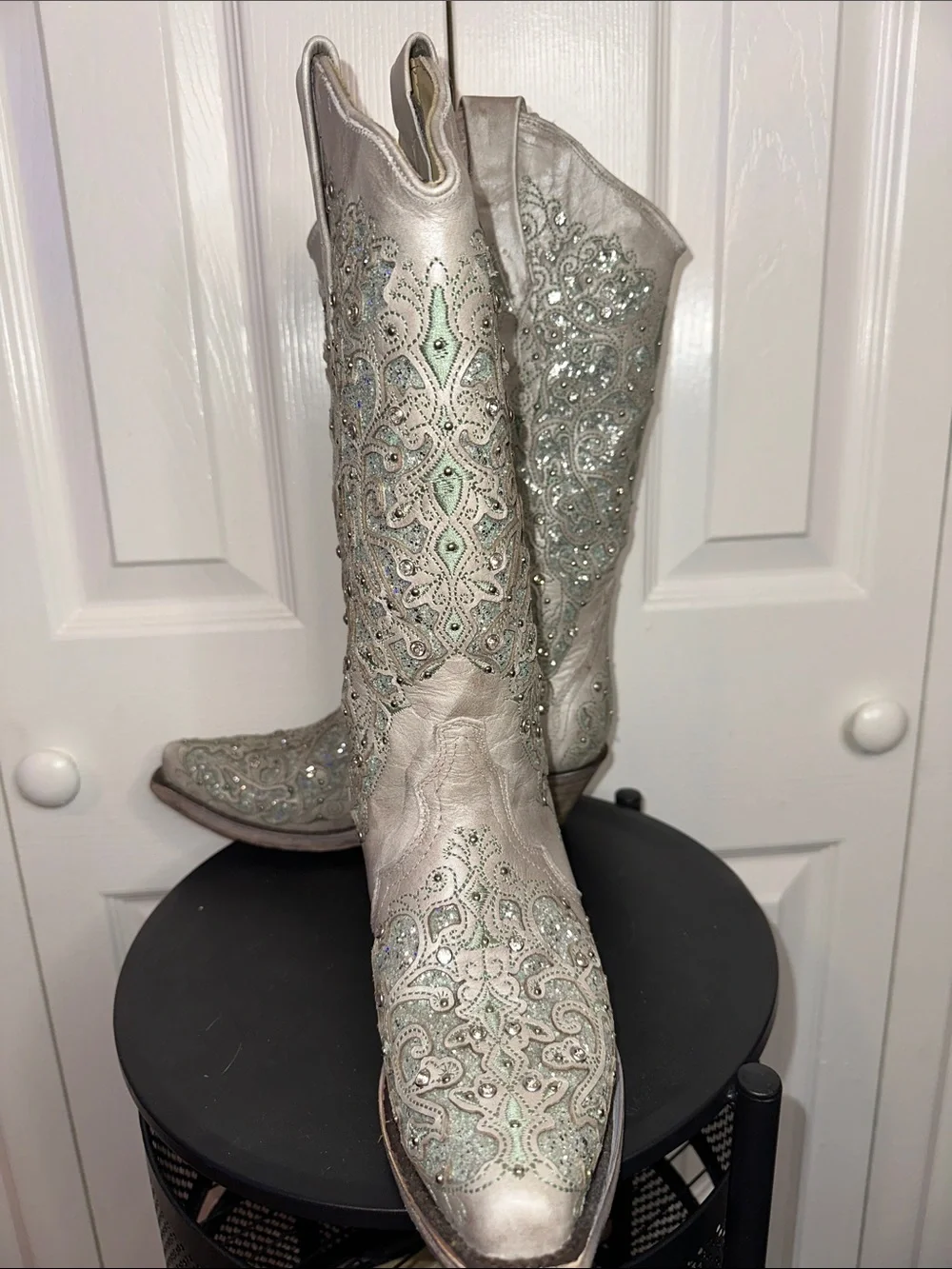 CORRAL Handmade glitter Inlay western Boots
